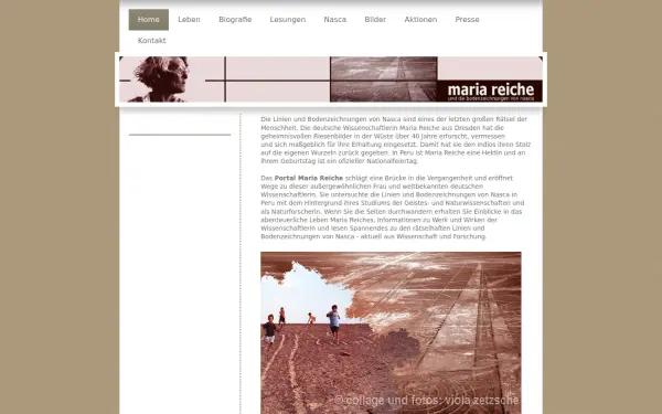 www.maria-reiche.de