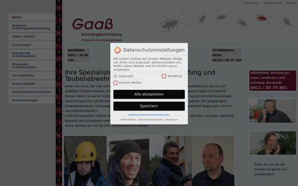 schaedlingsbekaempfung-franken.de