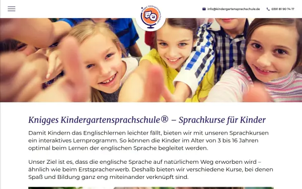 www.kindergartensprachschule.de
