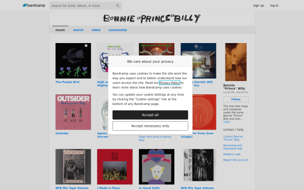 bonnieprincebilly.bandcamp.com
