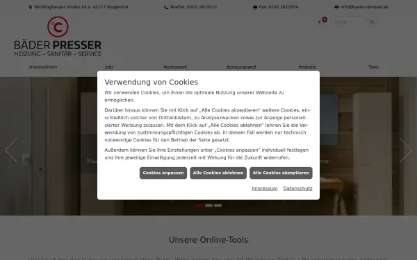www.baeder-presser.de