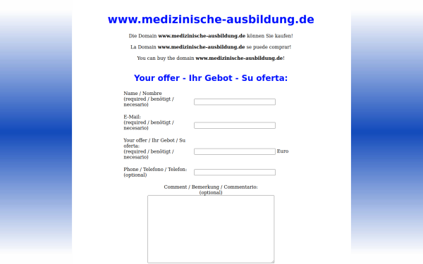www.medizinische-ausbildung.de