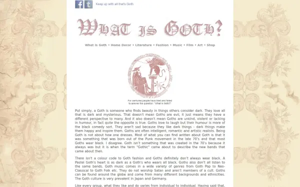 whatisgoth.com