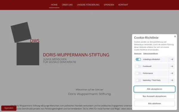 www.doris-wuppermann-stiftung.de