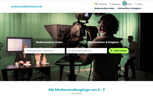 www.medienstudienfuehrer.de