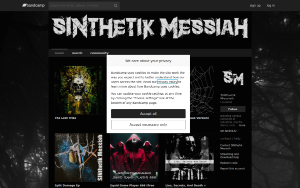 sinthetikmessiah.bandcamp.com