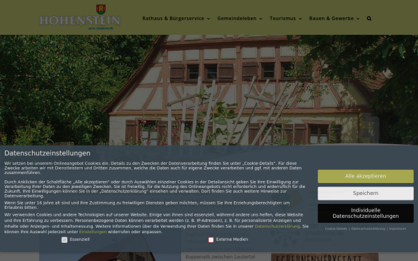 www.gemeinde-hohenstein.de