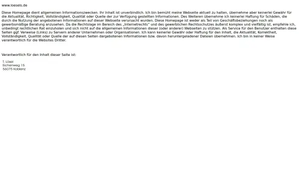 loesels.de