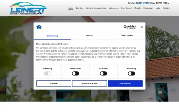 www.autolackiererei-leinert.de