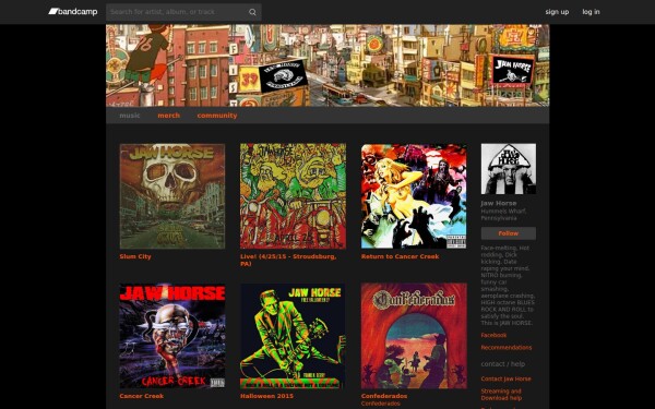 jawhorse.bandcamp.com