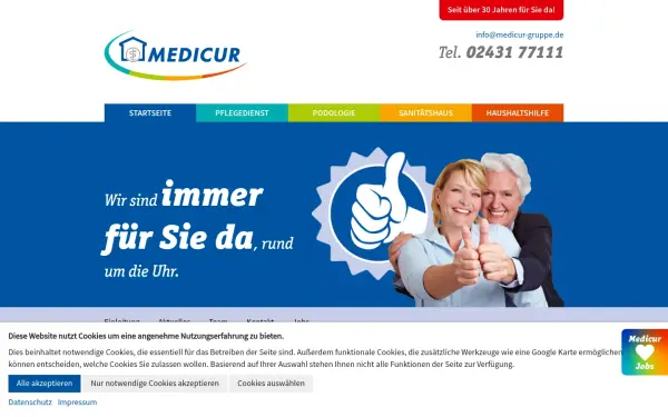 www.medicur-gruppe.de