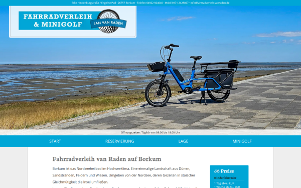 www.fahrradverleih-vanraden.de