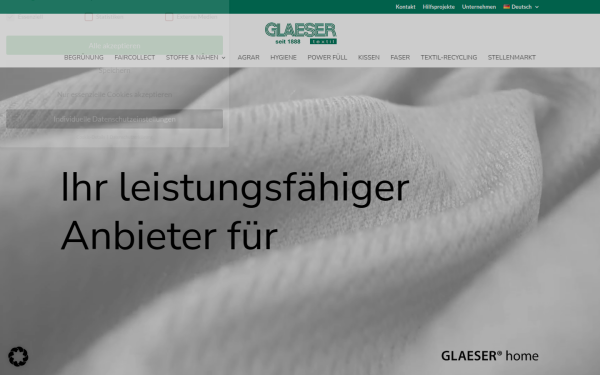 www.glaeser-textil-ulm.de