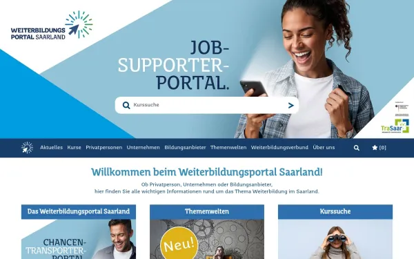 weiterbildungsportal.saarland