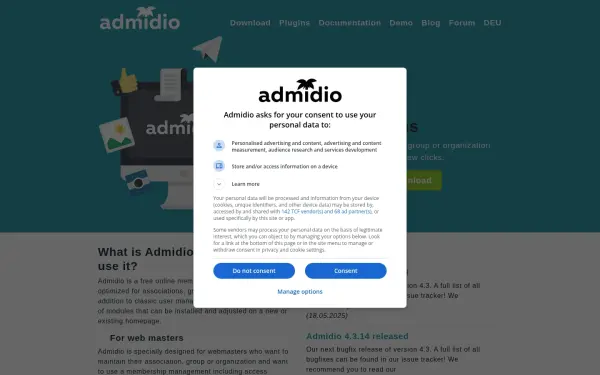 www.admidio.de