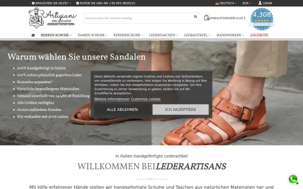 www.artigianidelcuoio.com