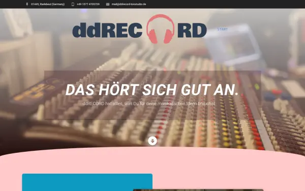 ddrecord-tonstudio.de