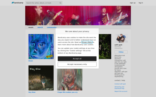 softspottheband.bandcamp.com
