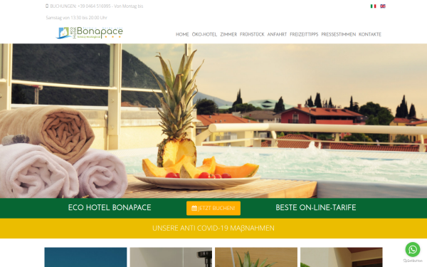 ecohotelbonapace.com