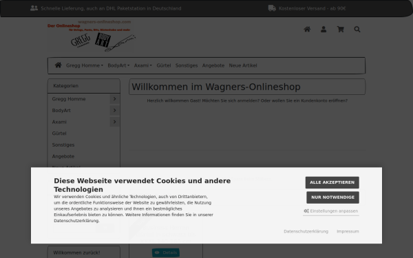 www.wagners-onlineshop.com