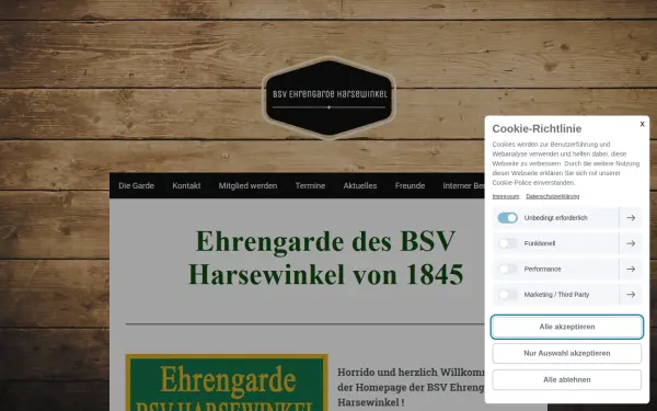 www.bsv-ehrengarde.de