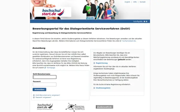 dosv.hochschulstart.de