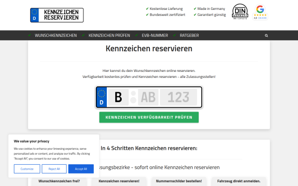 kennzeichen-reservieren.jetzt