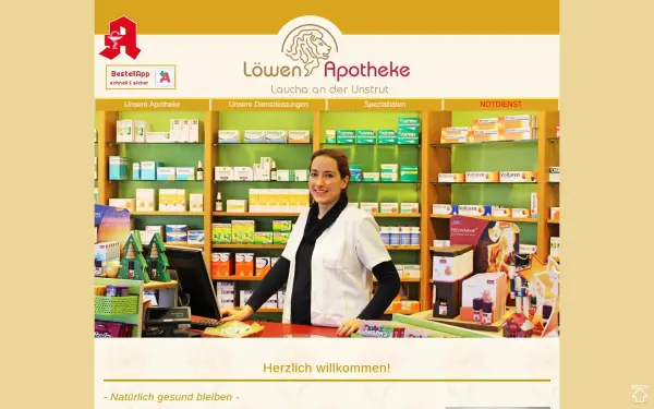 loewen-apotheke-laucha.de