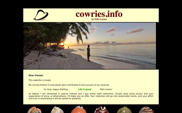 cowries.info