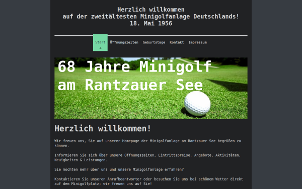 www.minigolfamrantzauersee.de