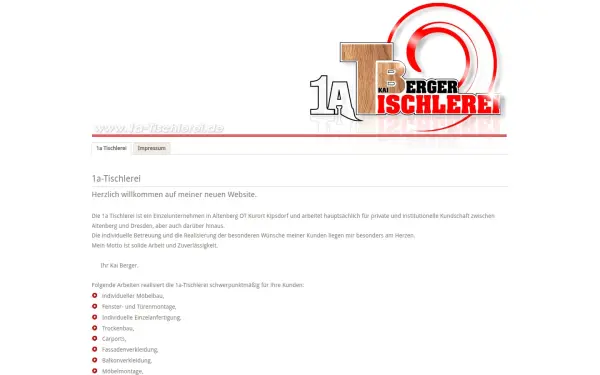 www.1a-tischlerei.de