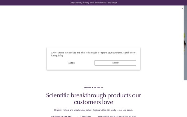 www.jk7skincare.com