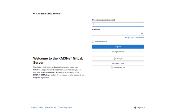 git.km3net.de