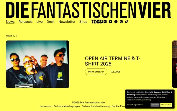 www.diefantastischenvier.de