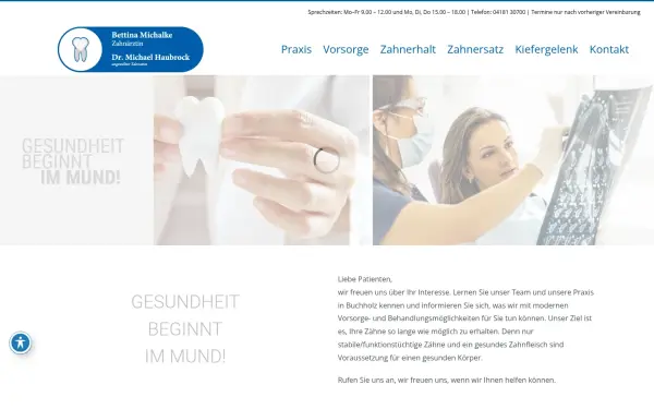 zahnarztpraxis-michalke.de