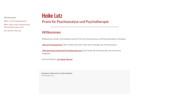 www.heike-lutz-psychoanalyse.de