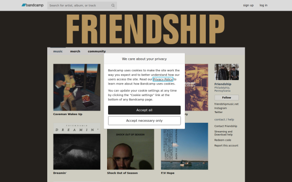 friendshipphl.bandcamp.com