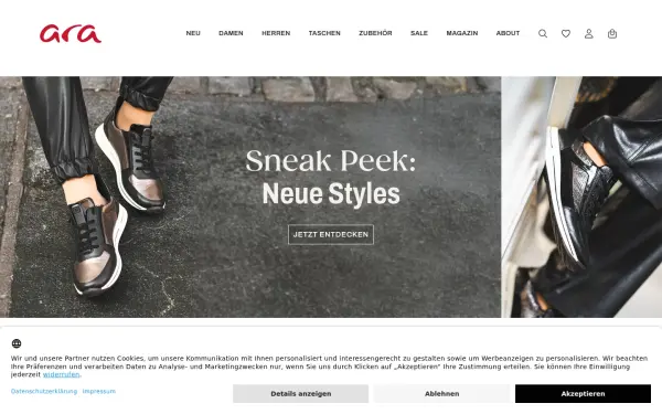 www.ara-shoes.com
