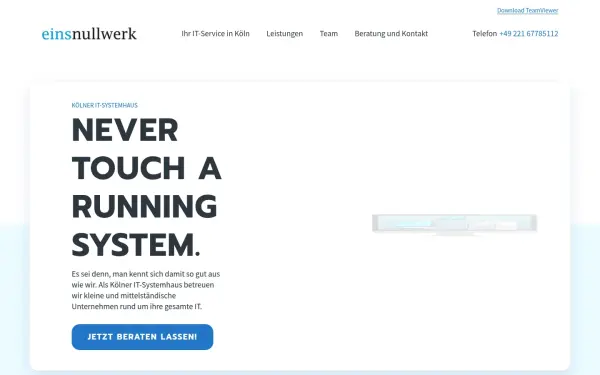www.einsnullwerk.de