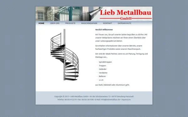 liebmetallbau.de