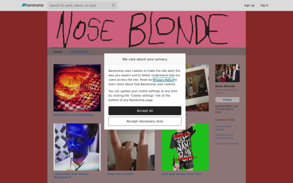 noseblonde.bandcamp.com