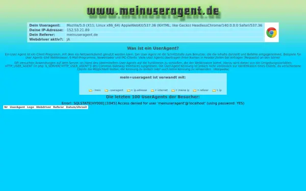 meinuseragent.de