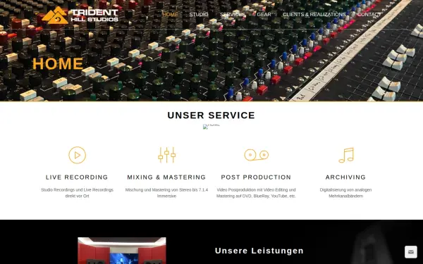 tridenthillstudios.com