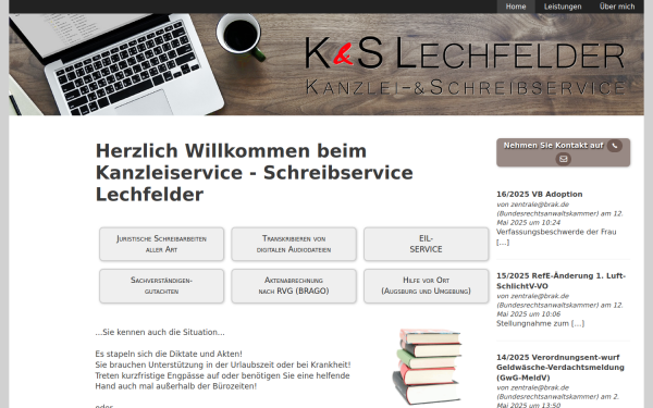 kanzleiservice.lechfelder.de