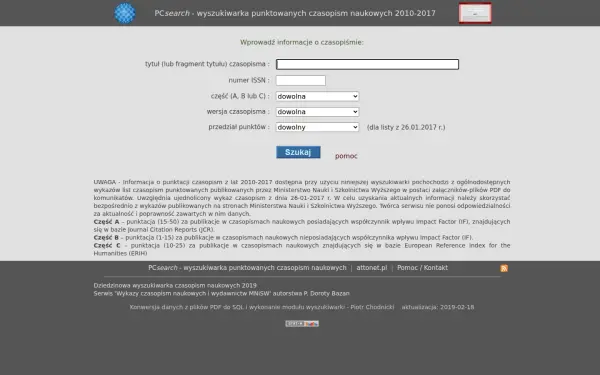 punktacjaczasopism.pl