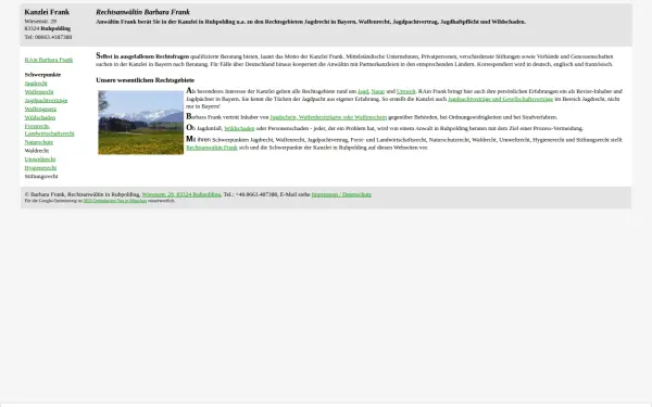 www.anwalt-jagdrecht.de
