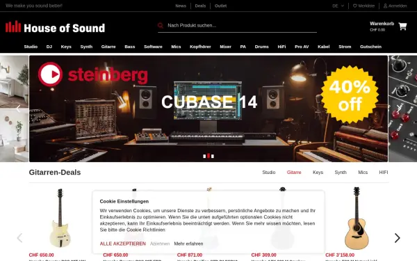 www.houseofsound.ch