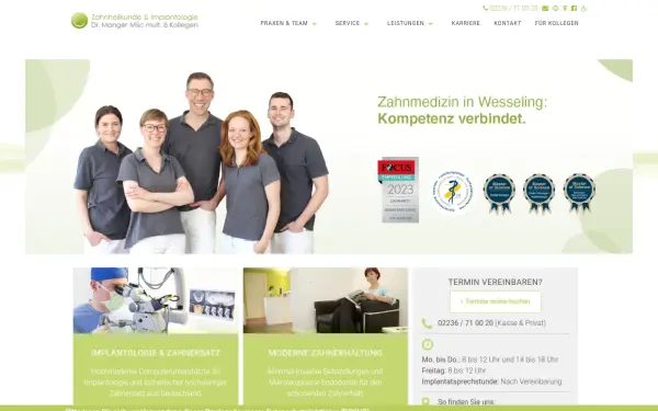www.zahnarzt-wesseling.de