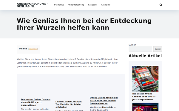 www.genlias.nl
