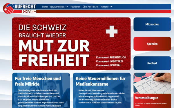 aufrecht-schweiz.ch
